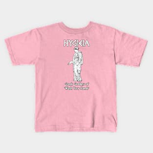 Hygieia, Greek Goddess of 'Wash Your Hands' Kids T-Shirt